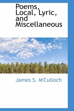 Cover Poems, Local, Lyric, and Miscellaneous