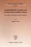 Regionalpolitische Konzepte und Strukturwandel ländlicher Räume.