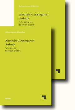Ästhetik - Baumgarten, Alexander Gottlieb