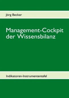 Management-Cockpit der Wissensbilanz - Becker, Jörg