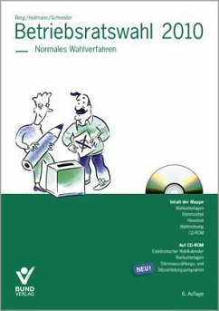 Betriebsratswahl 2010, Normales Wahlverfahren, m. CD-ROM