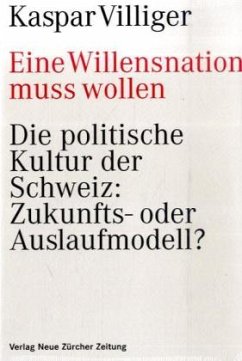 Cover Eine Willensnation muss wollen