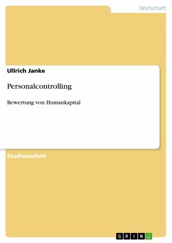 Personalcontrolling - Janke, Ullrich