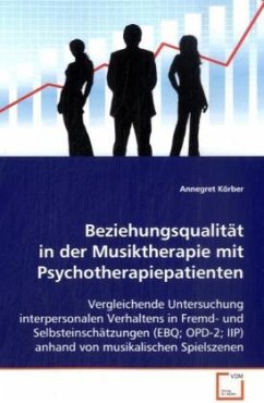 Beziehungsqualität in der Musiktherapie mit Psychotherapiepatienten - Körber, Annegret