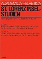 St. Lorenz Insel-Studien 5/IV - Bandi, Hans-Georg / Blumer, Reto (Hgg.)