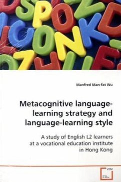 Metacognitive language-learning strategy and language-learning style - Wu, Man-fat, Manfred