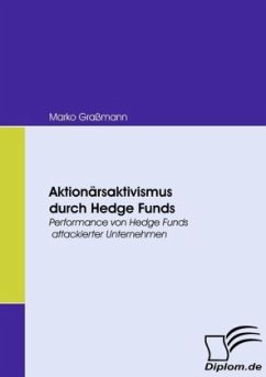 Aktionärsaktivismus durch Hedge Funds - Graßmann, Marko