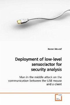 Deployment of low-level sensor/actor for security analysis - Moussif, Hassan