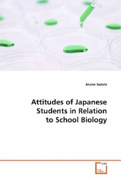 Attitudes of Japanese Students in Relation to School Biology - Suzuki, Akane