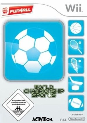 World Championship Sports, Nintendo Wii-Spiel World Championship Sports, Nintendo Wii-Spiel