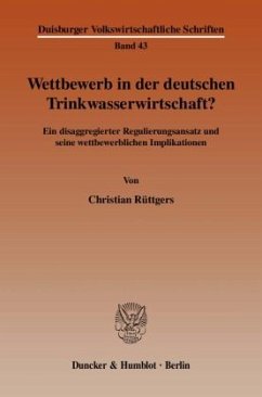 Cover Wettbewerb in der deutschen Trinkwasserwirtschaft?