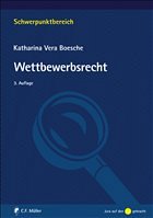 Wettbewerbsrecht - Boesche, Katharina Vera