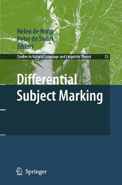 Differential Subject Marking - de Hoop, Helen / de Swart, Peter (ed.)