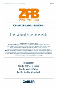 International Entrepreneurship - Al-Laham, Andreas / Welge, Martin K. / Schwalbach, Joachim (Hrsg.)