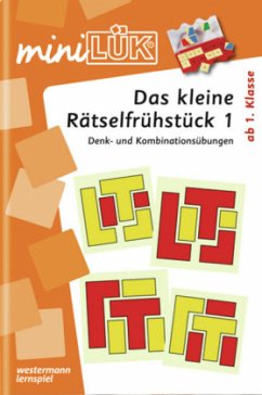 Das kleine Rätselfrühstück 1 für Klasse 1 bis 3 / miniLÜK