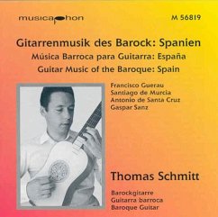 Gitarrenmusik Des Barock: Spanien Cover Gitarrenmusik Des Barock: Spanien