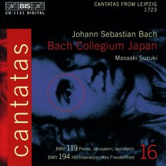 Cover Sämtliche Kantaten Vol.16