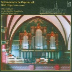 Cover Spätromantische Orgelmusik