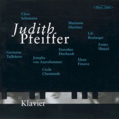 Klavierwerke Von Frauen - Pfeiffer,Judith