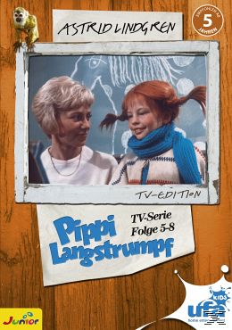 Pippi Langstrumpf TV Serie - DVD 2 - Folge 5 - 8