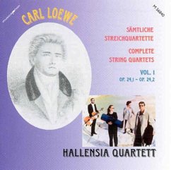 Sämtliche Streichquartette Vol.1 - Hallensia Quartett