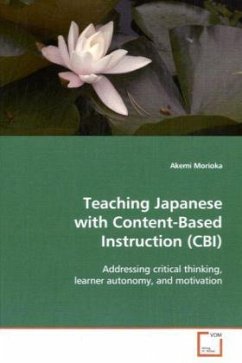 Teaching Japanese with Content-Based Instruction (CBI) - Morioka, Akemi