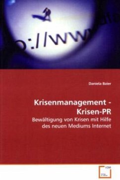 Krisenmanagement - Krisen-PR - Baier, Daniela