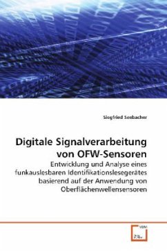 Digitale Signalverarbeitung von OFW-Sensoren - Seebacher, Siegfried