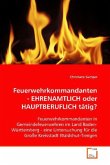 Feuerwehrkommandanten - EHRENAMTLICH oder HAUPTBERUFLICH tätig?
