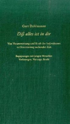 Cover »Dieß alles ist in dir«