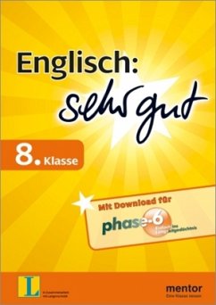 Englisch: sehr gut, 8. Klasse