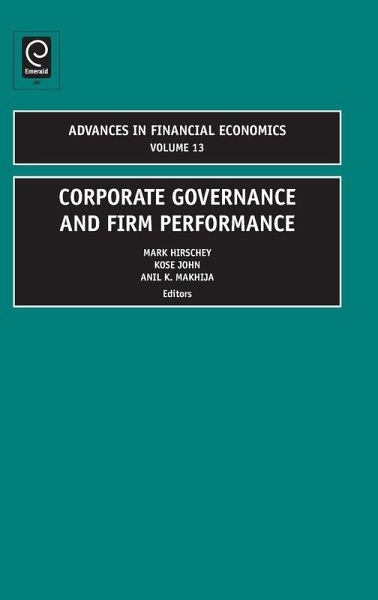 Corporate Governance and Firm Performance