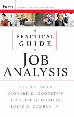 A Practical Guide to Job Analysis - Prien, Erich P.; Goodstein, Leonard D.; Goodstein, Jeanette; Gamble, Louis G.
