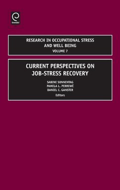 Research in Occupational Stress and Well being