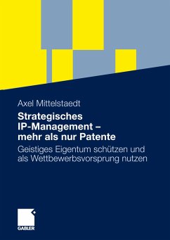 Strategisches IP-Management - mehr als nur Patente - Mittelstaedt, Axel