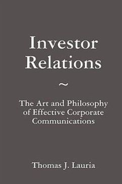 Investor Relations - Lauria, Thomas J.