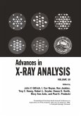 Advances in X-Ray Analysis