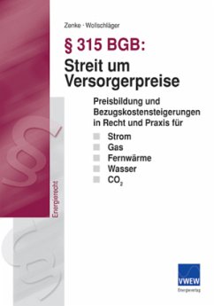 Paragraph 315 BGB, Streit um Versorgerpreise Paragraph 315 BGB, Streit um Versorgerpreise