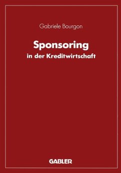 Sponsoring in der Kreditwirtschaft - Bourgon, Gabriele