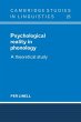 Psychological Reality in Phonology - Bild 1