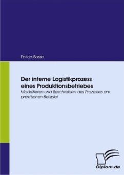Der interne Logistikprozess eines Produktionsbetriebes - Bosse, Enrico