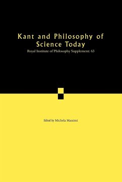 Kant and Philosophy of Science Today