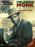 Thelonious Monk Favorites - Jazz Play-Along Volume 91 Book/Online Audio