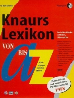 Knaurs Lexikon von A-Z, Ausgabe 1998, 1 CD-ROM in Cartbox