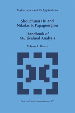 Handbook of Multivalued Analysis - Hu, Shouchuan;Papageorgiou, N. S.