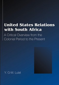 Cover United States Relations with South Africa