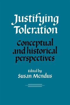 Justifying Toleration - Mendus, Susan; Susan, Mendus