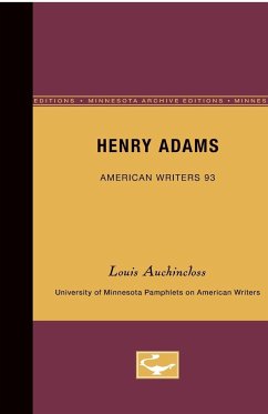 Henry Adams - American Writers 93 - Auchincloss, Louis