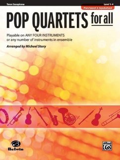 Pop Quartets for All: Tenor Saxophone - Story, Michael