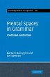 Mental Spaces in Grammar - Bild 1
